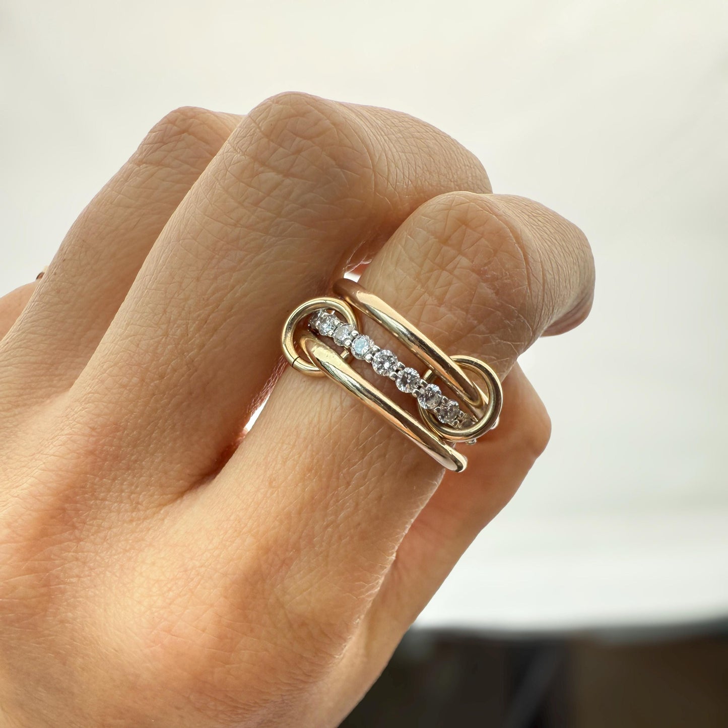 Belief Diamond Collection - Bold Diamond Full Eternity 1.03ct  - 925 Sterling Silver Stackable Rings - Lab Grown Diamond (LGDR1)