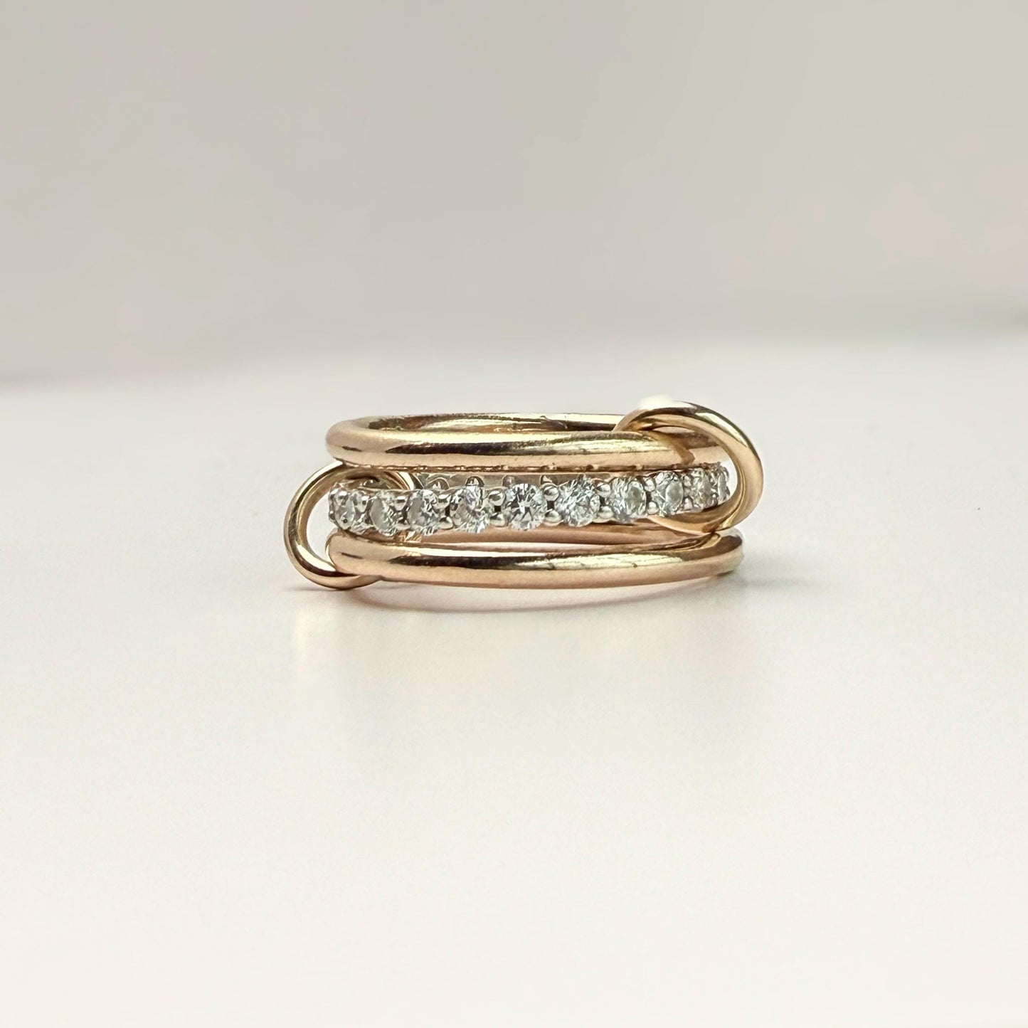Belief Diamond Collection - Bold Stacking Rings LGDR1