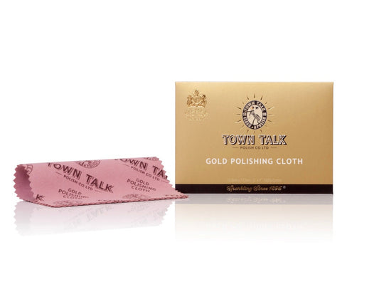Town Talk Gold Jewelry Polishing Cloth: Non-Scratch Tarnish Remover