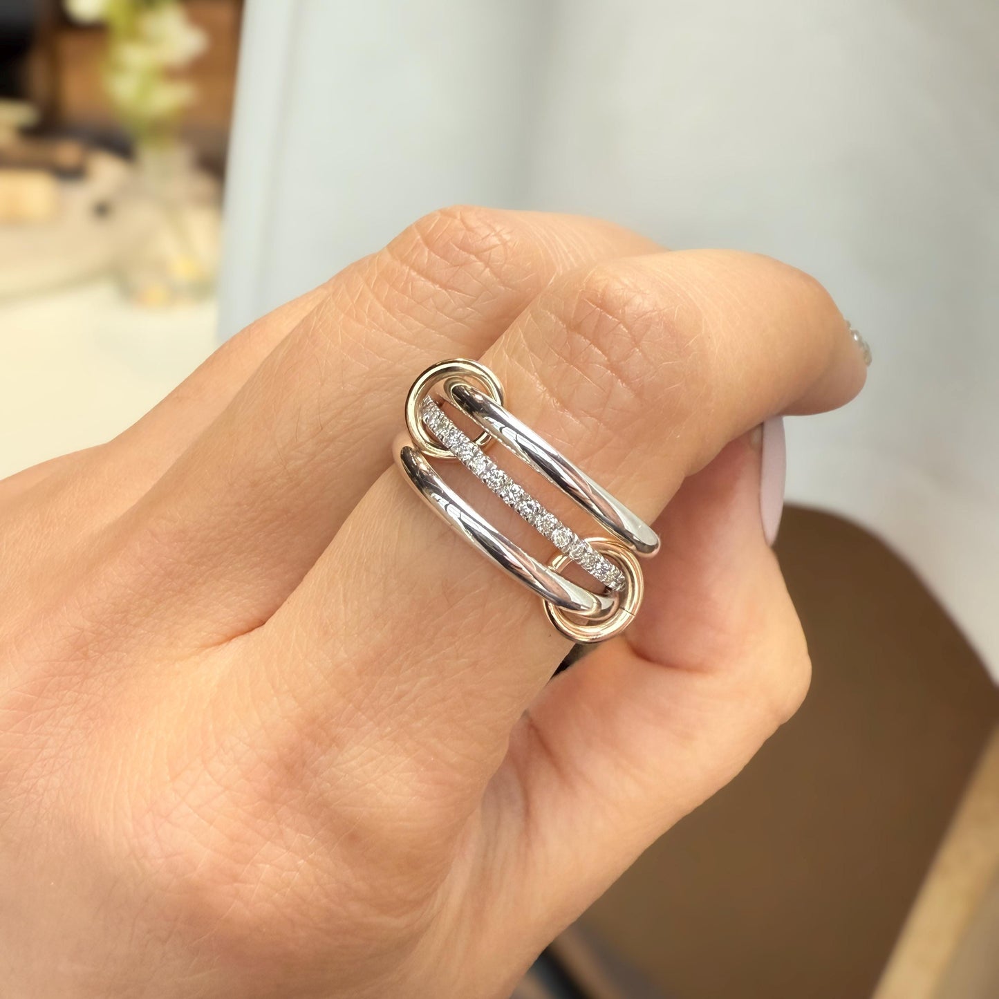 Belief Diamond Collection - Petite Solitaire 0.3ct  - 14k Gold Filled Stackable Rings - Lab Grown Diamond Full Eternity LGD R20