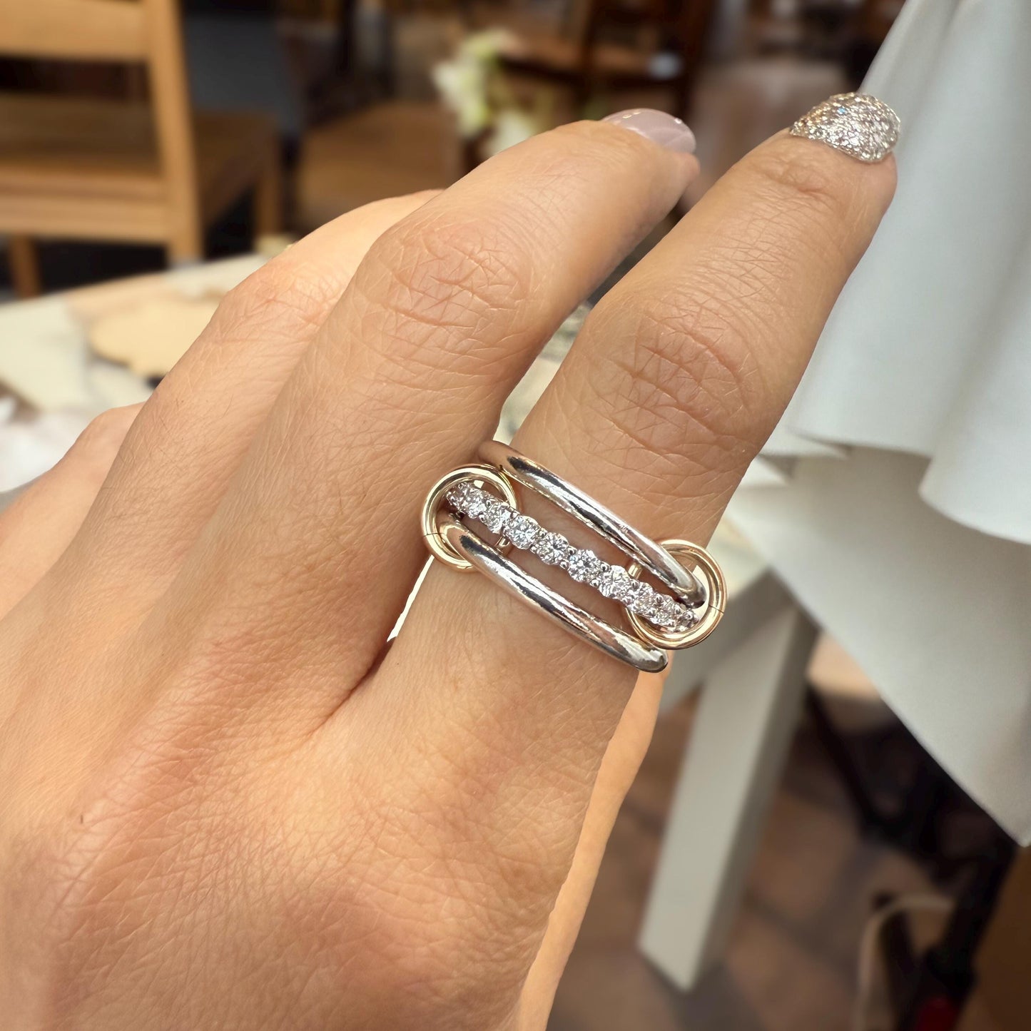 Belief Diamond Collection - Bold Stacking Rings LGDR1